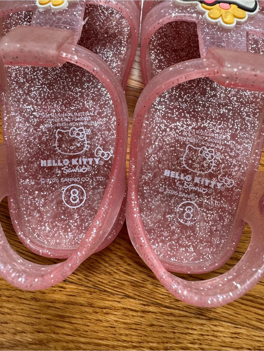 Hello Kitty sparkly pink